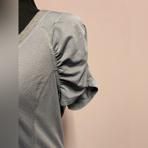 LULULEMON Gray SHIRT DRAW CORD Sz6 Women - Picture 5 of 9